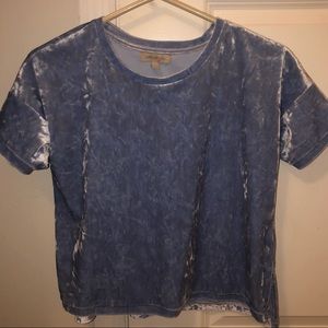 Blue Velvet shirt